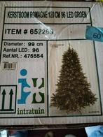 Te koop kunstkerstboom met ledverlichting incl kerstdecorati, Ophalen, Zo goed als nieuw