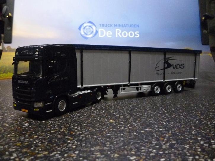 WSI Scania Van der Sluis Transport, Hobby en Vrije tijd, Modelauto's | 1:50, Nieuw, Bus of Vrachtwagen, Wsi, Ophalen of Verzenden