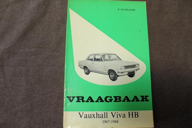 Vauxhall Viva HB 1967 - 1968 vraagbaak werkplaatsboek, Auto diversen, Handleidingen en Instructieboekjes, Ophalen of Verzenden