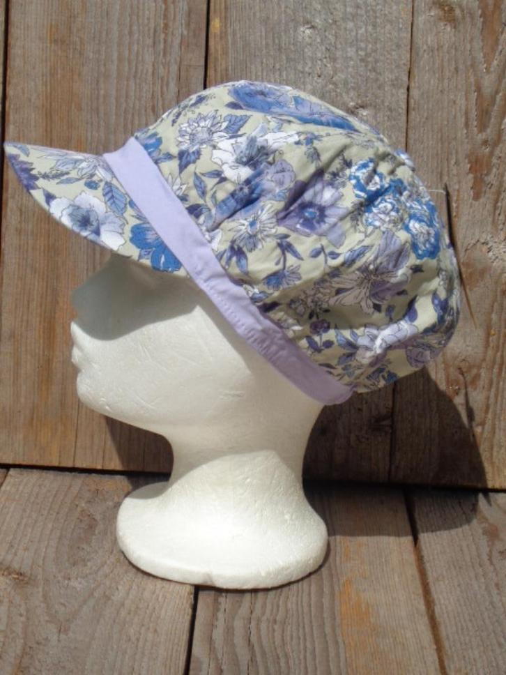 Fiebig vrolijk gebloemde lila pet maten 57 en 59, Kleding | Dames, Hoeden en Petten, Nieuw, Pet, 56 of 57 cm (M, 7 of 7⅛ inch)