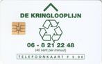 Telefoonkaart CRD189 De Kringlooplijn ongebruikt, Verzamelen, Telefoonkaarten, Ophalen of Verzenden, Nederland