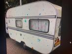 KNAUS MONSUN RETRO! Uit 1980 GEEN KENTEKEN!, Caravans en Kamperen, Bedrijf, Treinzit, 750 - 1000 kg, Kachel