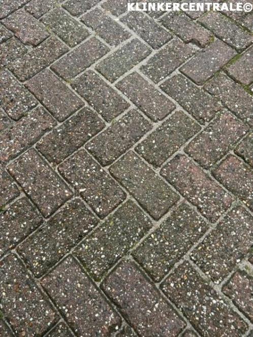 ROOIKORTING 450m2 heidepaars betonklinkers straatstenen bkk, Tuin en Terras, Tegels en Klinkers, Gebruikt, Klinkers, Beton, 10 m² of meer