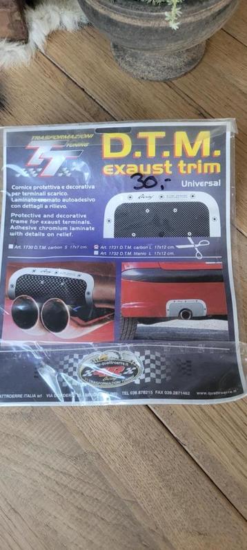 D.T.M. exaust trim beschikbaar voor biedingen