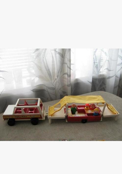 Fisher-price set 1979 verkeerd in prachtige staat vintage, Verzamelen, Speelgoed, Zo goed als nieuw, Ophalen of Verzenden