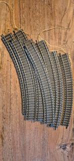 Fleischmann modeltrein rails en overweg, Hobby en Vrije tijd, Modeltreinen | H0, Overige merken, Gebruikt, Gelijkstroom, Rails