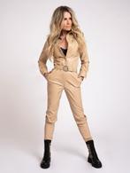 nieuwe jumpsuit van Nikkie imm.leer maat xs, Kleding | Dames, Jumpsuits, Verzenden, Beige, Nieuw, Nikkie