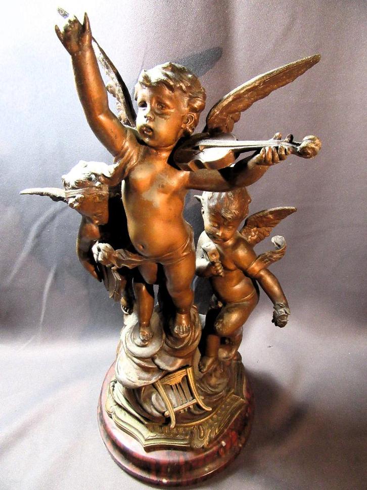 "Le Triomphe de l'Amour" - Rousseau, Antiek en Kunst, Kunst | Beelden en Houtsnijwerken, Ophalen of Verzenden