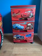 Ladekastje Cars Bliksem McQueen, Ophalen, Zo goed als nieuw, Minder dan 50 cm, 90 tot 105 cm