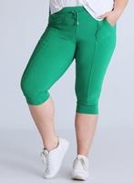 Groene capri broek 44/46 48/50 56/58, Nieuw, Ophalen of Verzenden, Magna, Broek of Spijkerbroek