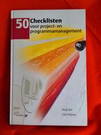 50 Checklisten voor project- en programmamanagement, Ophalen of Verzenden, Zo goed als nieuw, Management, Rudy Kor, Gert Wijnen