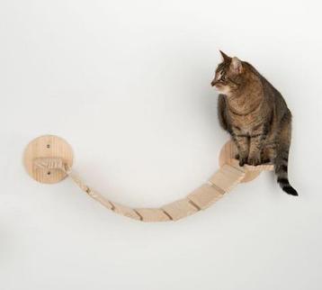 1 houten brug voor klimmuur kat beschikbaar voor biedingen