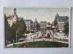 Ansichtkaart Leidscheplein Amsterdam, Ophalen of Verzenden, 1920 tot 1940, Gelopen, Noord-Holland
