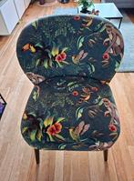 Stoel met wildernis dessin materiaal: velours, Huis en Inrichting, Stoelen, Ophalen, Zo goed als nieuw, Eén