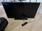 32 inch tv met afstandsbediening, Ophalen, 100 Hz, Gebruikt, LED