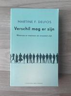 Verschil mag er zijn - M.F. Delfos, Ophalen of Verzenden, Zo goed als nieuw, M.F. Delfos