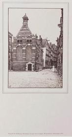 Ets De Kolksteeg Amsterdam 1920, Antiek en Kunst, Kunst | Etsen en Gravures, Ophalen of Verzenden