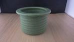 mooie retro groene bloempot, Ophalen of Verzenden, Overige typen
