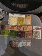 Partij prachtige parels 13 zakken diverse kleuren en maten, Ophalen of Verzenden, Nieuw, Kraal