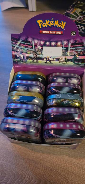 Pokémon TCG Blikken - Diverse Designs! beschikbaar voor biedingen