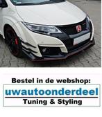 Maxton Spoiler Lip Splitter Voor Honda Civic Type R Mk9, Ophalen of Verzenden, Automotive Parts, A.parts@hotmail.nl, Trasmolenlaan 12 3447 GZ Woerden