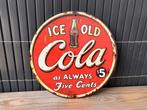 Metalen bord Cola, Ophalen of Verzenden, Nieuw