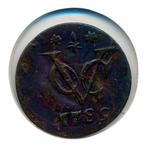 Gelderland 1/2 Duit (VOC) 1789, Postzegels en Munten, Munten | Nederland, Ophalen of Verzenden, Vóór koninkrijk, Overige waardes