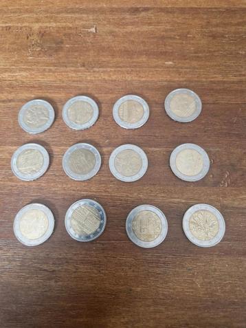 2 Euro Munten - Diverse Landen beschikbaar voor biedingen