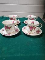 kop en schotels red rose royal escot, Ophalen of Verzenden, 'T Olde Gre-j, Info@toldegrej.nl, Endepoelstraat 20f Didam