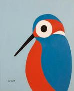 Zelf geschilderd op doek met acryl, Ophalen