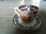 The Royal worcester group,Palissy game serie, kop en schotel, Antiek en Kunst, Antiek | Servies los, Ophalen of Verzenden