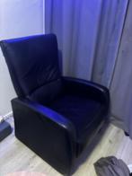 Leren Hangstoel met Ligstand - Mooie Prijs!, Huis en Inrichting, Fauteuils, Ophalen, Gebruikt, Leer, 75 tot 100 cm