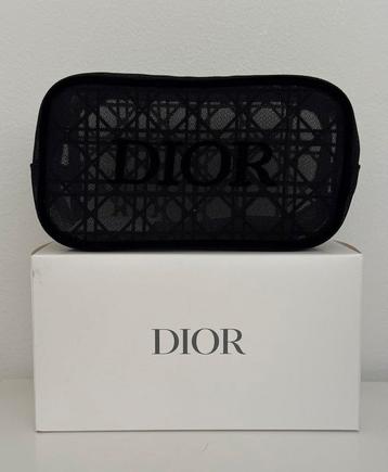 Dior luxe pouch/toilettasje zwart beschikbaar voor biedingen