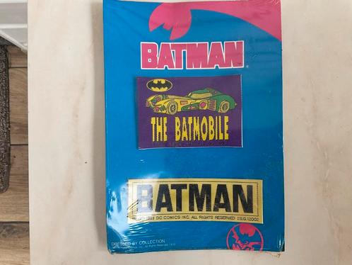 Vintage Batman 2 applicaties nieuw in verpakking 1989, Hobby en Vrije tijd, Kledingapplicaties en Hotfix, Nieuw, Overige applicaties