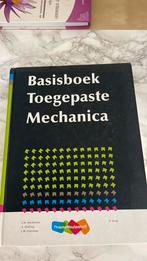 J.W. Welleman - Basisboek toegepaste mechanica, Boeken, J.W. Welleman; A. Dolfing; J.W. Hartman, Ophalen of Verzenden, Zo goed als nieuw