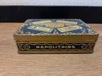 Vintage Van Houten Napolitains Blik, Ophalen of Verzenden