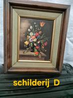 Schilderij D ----- stilleven bloemen, Ophalen