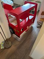 Brandweerauto bed, Kinderen en Baby's, Kinderkamer | Bedden, Ophalen, Gebruikt, 180 cm of meer, 85 tot 100 cm