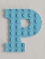 Je naam in lego letters, Ophalen of Verzenden, Zo goed als nieuw, Wanddecoratie