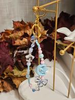 Schattige Sleutelhanger / Tas Hanger - Handgemaakt, Staal, Blauw, Nieuw, Ophalen of Verzenden