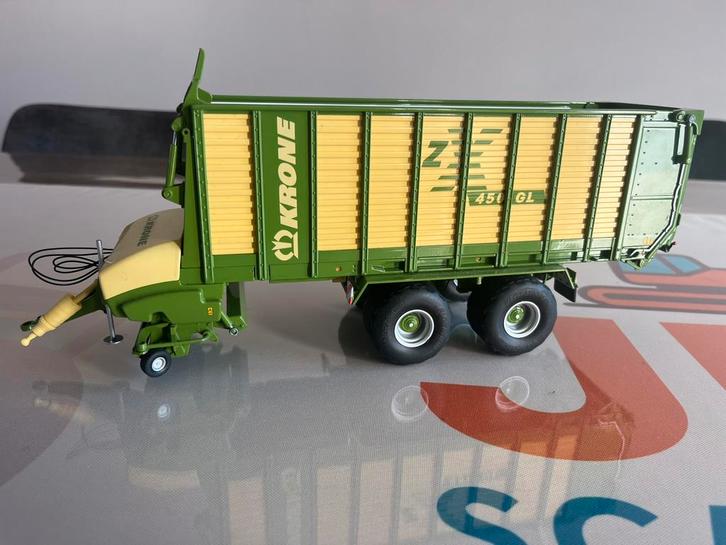 Krone ZX 450 GL opraapwagen Wiking, Hobby en Vrije tijd, Modelauto's | 1:32, Zo goed als nieuw, Tractor of Landbouw, Overige merken