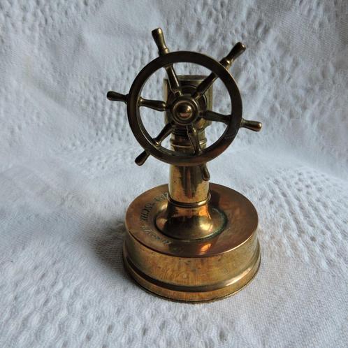 ROTTERDAMSCHE LLOYD sigarenknipper maritiem scheepsroer, Verzamelen, Scheepvaart, Zo goed als nieuw, Gebruiksvoorwerp, Motorboot