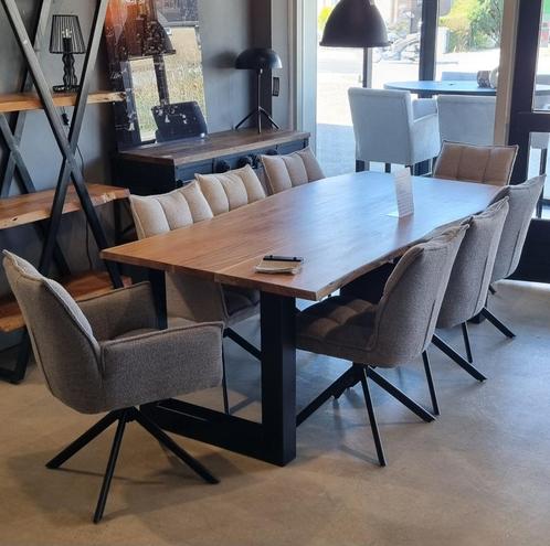 TOTALE LEEGVERKOOP BIJ LIVINNHOME24! ALLES MOET WEG!, Huis en Inrichting, Stoelen, Nieuw, Vijf, Zes of meer stoelen, Metaal, Stof