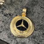 14k gouden hanger Mercedes groot model, Sieraden, Tassen en Uiterlijk, Kettinghangers, Ophalen of Verzenden, Zo goed als nieuw