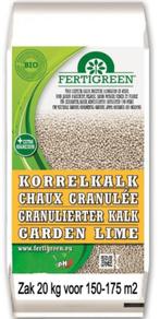 Bio kalkkorrels - Ijzersulfaat-Lavameel -kruimelige koemest, Tuin en Terras, Aarde en Mest, Ophalen of Verzenden, Tuinaarde