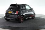 Fiat 500 E 24kwh | CRUISE | STOELVERW. | AIRCO | (bj 2015), Gebruikt, 4 stoelen, Leder en Stof, Zwart