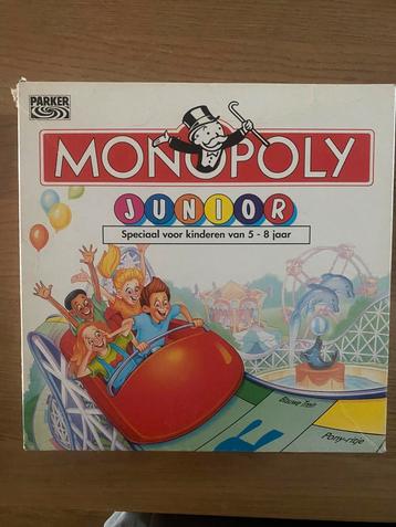 Monopoly junior beschikbaar voor biedingen