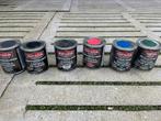 Lot van Rustoleum metaalverf, Doe-het-zelf en Verbouw, Verf, Beits en Lak, Blauw, Nieuw, Ophalen of Verzenden, Verf