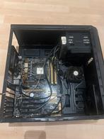 Kast met moederbord, cpu, dvd brander en 2 case fans, Computers en Software, Computerbehuizingen, Ophalen of Verzenden, Zo goed als nieuw