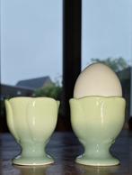 Vintage eierdopjes 10st lichtgroene tinten., Ophalen of Verzenden, Zo goed als nieuw, Overige stijlen, Overige typen